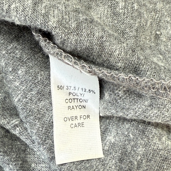 Collegiate Outfitters League Michigan Gray Long Sleeve Top (M) - Picture 6 of 6